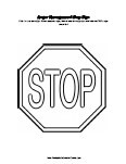 anger management stop sign